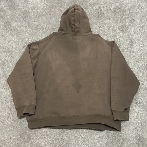 Browning Hoodie Mens XL Brown Camo Buckmark Logo Pullover Sweatshirt Hunting - Picture 6 of 6